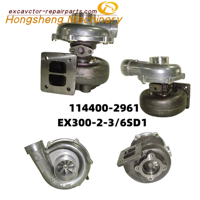114400-2961 στροβιλοσυμπιεστής ex300-2 μηχανή τούρμπο εκσκαφέων ex300-3 6BG1