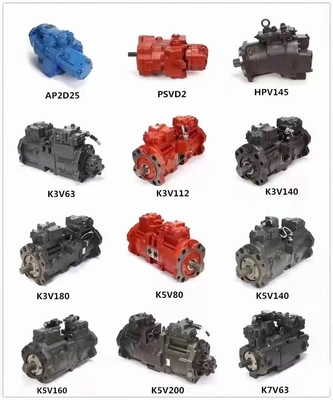 Kobelco sk200-6 υδραυλική αντλία K3V112DT K3V112DTP K3V112 SK200-6E Kawasaki
